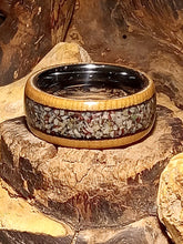 Load image into Gallery viewer, Petrified Wood Beech Bentwood Ring