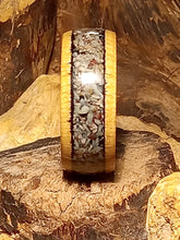 Load image into Gallery viewer, Petrified Wood Beech Bentwood Ring