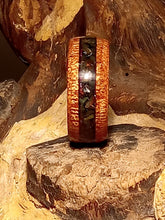 Load image into Gallery viewer, Fire Opal Akoume Bentwood Ring