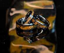 Load image into Gallery viewer, Bumblebee Jasper Stackable Tungsten Ring
