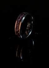 Load image into Gallery viewer, Amethyst Tungsten Ring
