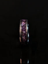 Load image into Gallery viewer, Amethyst Tungsten Ring
