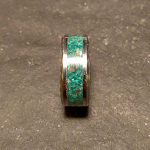 Load image into Gallery viewer, Malachite Tungsten Ring
