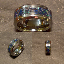 Load image into Gallery viewer, Azurite Tungsten Ring
