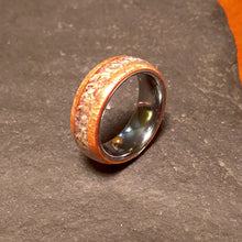 Load image into Gallery viewer, Petrified Wood Cedar Bentwood Ring
