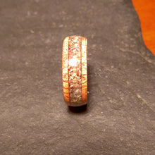 Load image into Gallery viewer, Petrified Wood Cedar Bentwood Ring
