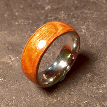 Load image into Gallery viewer, Madrona Burl Bentwood Ring
