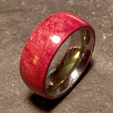 Load image into Gallery viewer, Purpleheart Bentwood Ring
