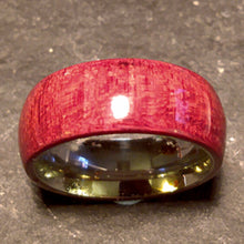 Load image into Gallery viewer, Purpleheart Bentwood Ring
